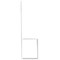 Ekena Millwork 5 1/2-in. W x 8-in. D x 20-in. H Balboa Architectural Grade PVC Knee Brace BRCP055X08X20BOA - alternate 2